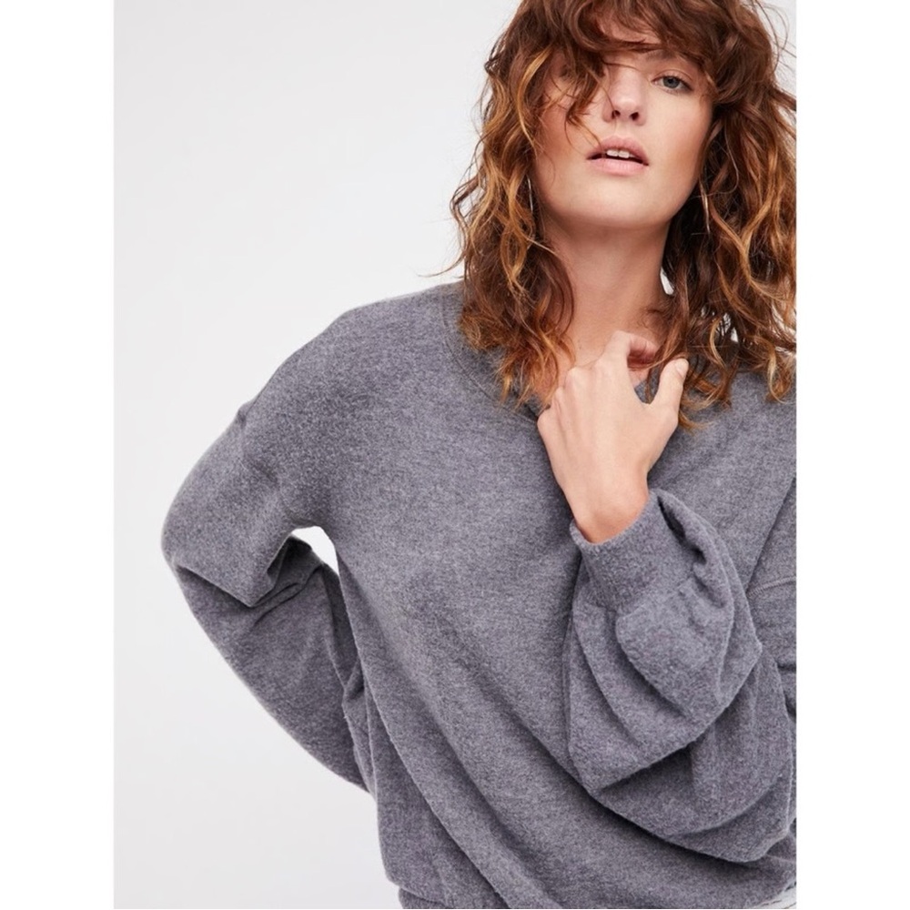 Free People Beach TGIF Cozy Pullover